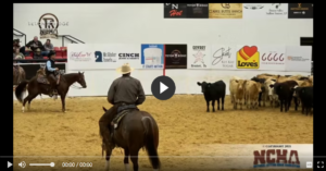 STEEL BETTY shown by MONTY BUNTIN 2021 NCHA Futurity World Finals Open 4th Go